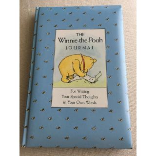 クマノプーサン(くまのプーさん)のTHE Winnie-the-Pooh JOURNAL 日記帳 アメリカ製(ノート/メモ帳/ふせん)