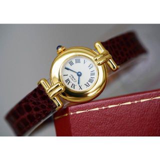 カルティエ(Cartier)の美品 カルティエ マスト コリゼ ローマン SM Cartier(腕時計)