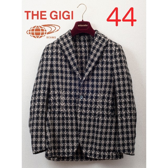 【新品未使用】44サイズ  THE GIGI チェック柄3Bジャケット！