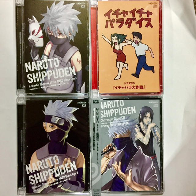 NARUTO ナルト　疾風伝 カカシ暗部篇 DVD 収納BOX付き