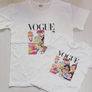 Zara 新品 親子ペア2枚セット Vogueフェイクdisneyプリンセスtシャツの通販 By Bell Shop ザラならラクマ