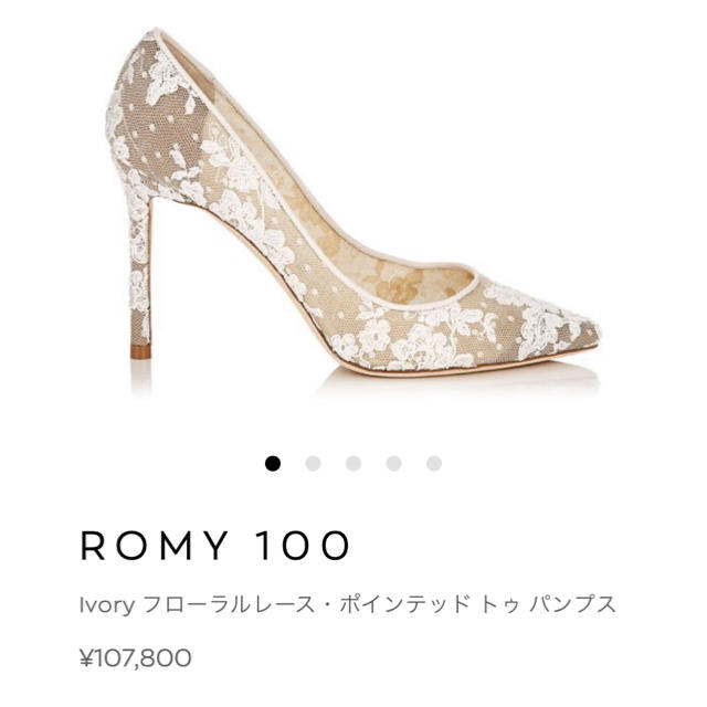 JIMMY CHOO(ジミーチュウ)のJIMMY CHOO パンプス　新品未使用　 レディースの靴/シューズ(ハイヒール/パンプス)の商品写真