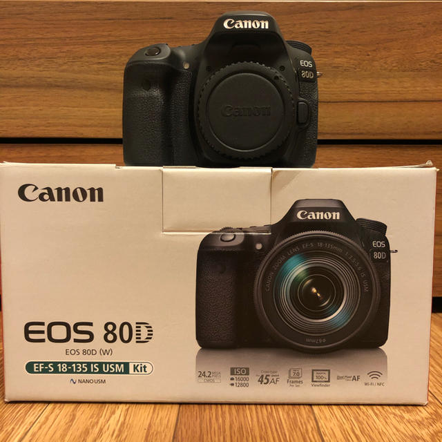 Canon EOS 80D EF-S 18-135 Kit / 保証書有