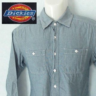 ディッキーズ(Dickies)の【Dickies】 美品 ディッキーズ 無地長袖シャツ 綿100% サイズM(シャツ)