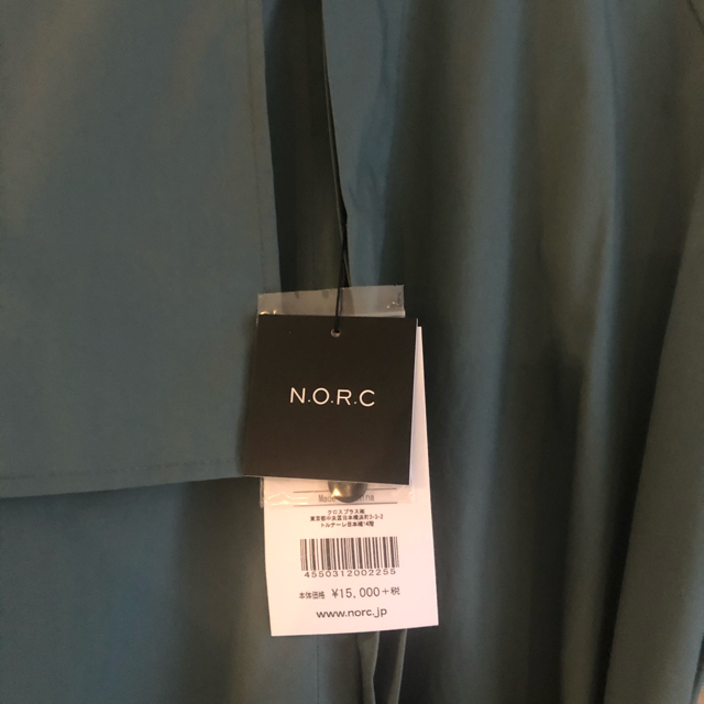 N.O.R.C トレンチシャツ　ワンピース　美品　期間限定値下げ