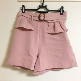 マジェスティックレゴン(MAJESTIC LEGON)の美品♡フリル付きショートパンツ(ショートパンツ)