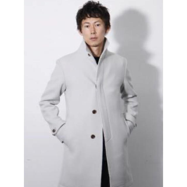 junhashimoto - 美品!ジュンハシモト スタンドカラーコート グレーの