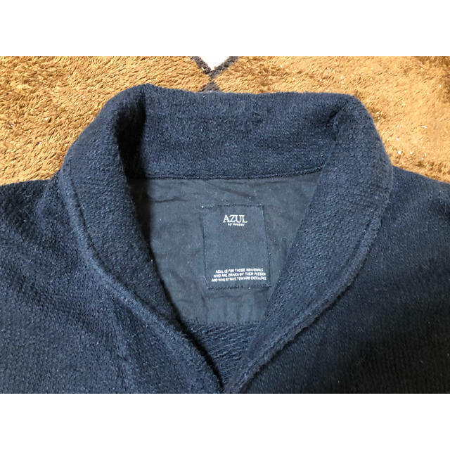 AZUL by moussy(アズールバイマウジー)の【AZUL】紺のアウター　値下げ交渉可 メンズのジャケット/アウター(テーラードジャケット)の商品写真