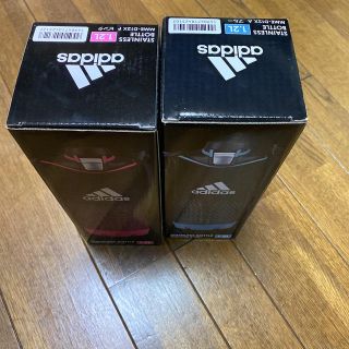 アディダス(adidas)のアディダス1.2Lボトル ブルー、ピンクセット(水筒)