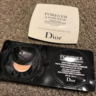 ディオール(Dior)のDiorスキン フォーエバークッション＆ベース(サンプル/トライアルキット)