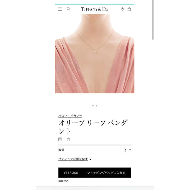 Tiffany & Co.(ティファニー)の玉明さま専用 レディースのアクセサリー(ネックレス)の商品写真