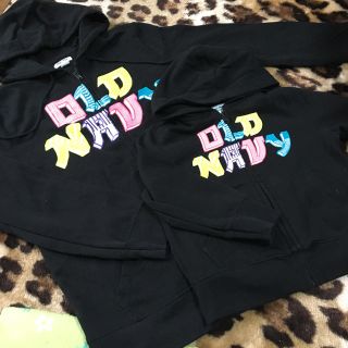 オールドネイビー(Old Navy)のOLD NAVY 親子パーカーセット(Tシャツ/カットソー)