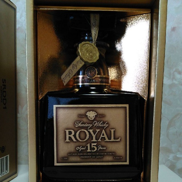 珍しい サントリー - サントリー　ローヤル15年　ゴールドラベル ウイスキー