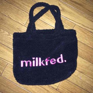 ミルクフェド(MILKFED.)のミルクフェド ボアミニトートバッグ(トートバッグ)