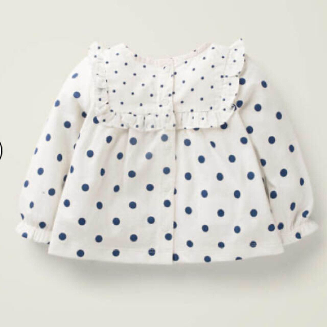 Boden(ボーデン)のBoden ドット柄　トップス　104 キッズ/ベビー/マタニティのキッズ服女の子用(90cm~)(Tシャツ/カットソー)の商品写真