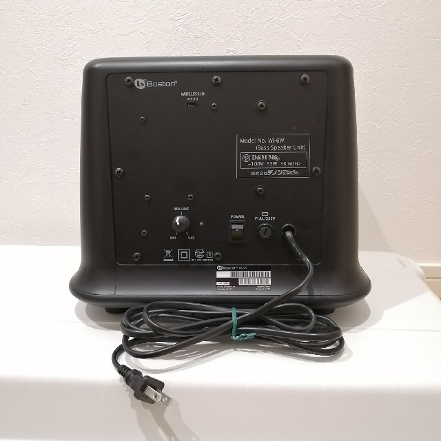人気上昇中 Boston acoustics ワイヤレス Wi-6W DENON setonda.com