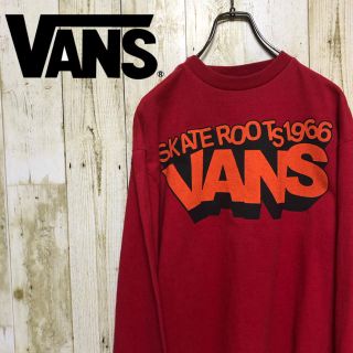 ヴァンズ(VANS)の【Y.Y様専用】ビッグロゴ プリント スウェット ロンT カットソー(Tシャツ/カットソー(七分/長袖))