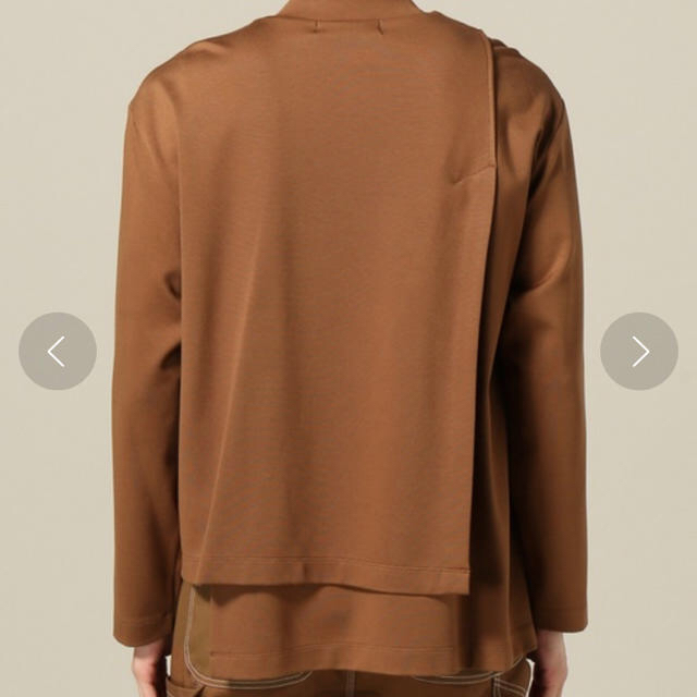 ファッション通販 スウェット L ベージュ beigh studious ステュディオ