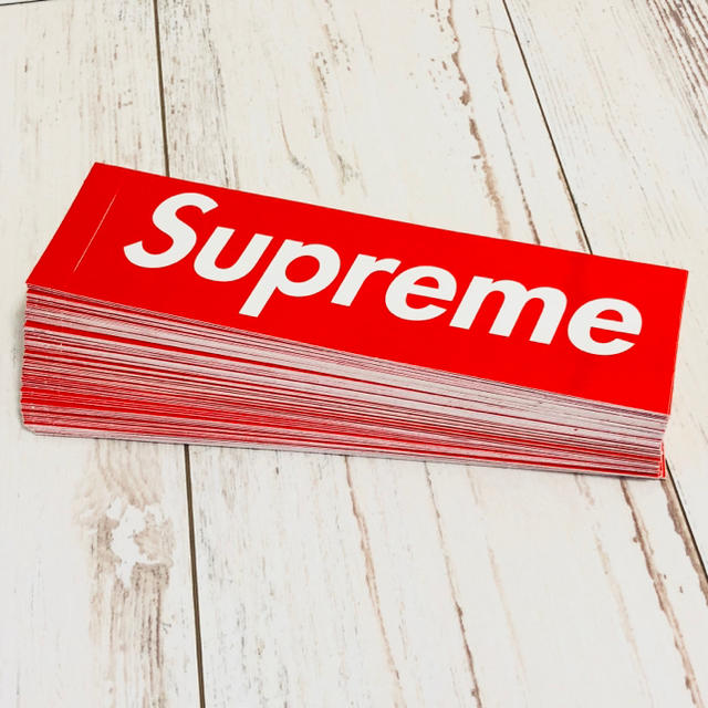 Supreme(シュプリーム)のsupreme ステッカー ５枚セット エンタメ/ホビーのコレクション(ノベルティグッズ)の商品写真