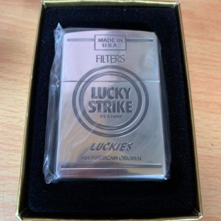 ジッポー(ZIPPO)のラッキーストライクZIPPO(タバコグッズ)