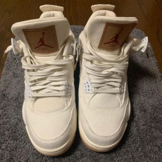 ナイキ(NIKE)のlevis air jordan4 retro リーバイス エアジョーダン4 (スニーカー)