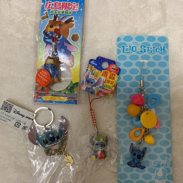 STITCH(スティッチ)のスティッチ キーホルダー ストラップ セット売り エンタメ/ホビーのアニメグッズ(キーホルダー)の商品写真