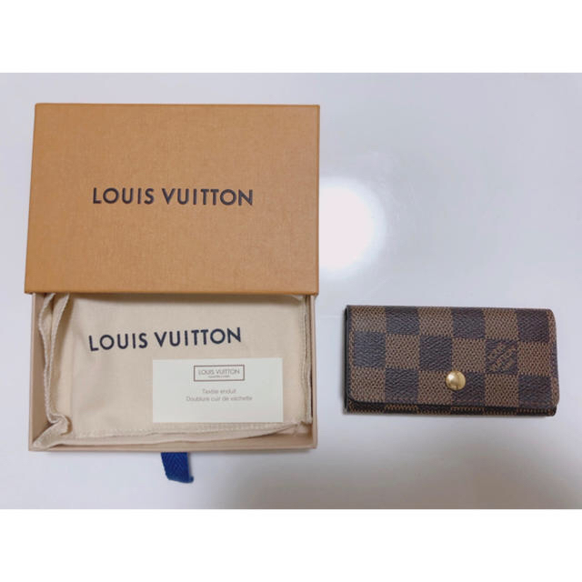 LOUIS VUITTON(ルイヴィトン)のルイヴィトン キーケース ダミエ レディースのファッション小物(キーケース)の商品写真