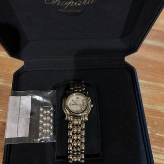 ショパール(Chopard)のショパールハッピースポーツ5pダイアモンド　レディス　正規品(腕時計)