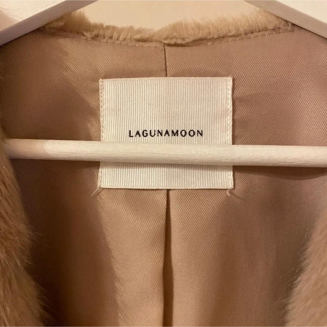 LagunaMoon(ラグナムーン)のラグナムーン　ファーコート レディースのジャケット/アウター(毛皮/ファーコート)の商品写真