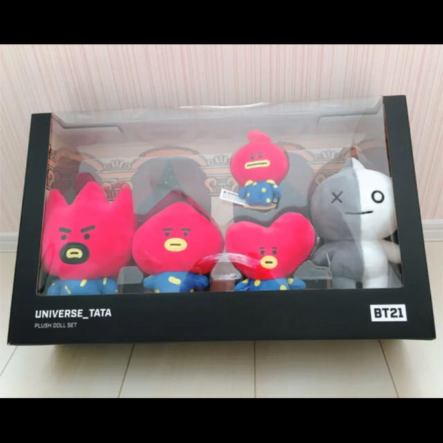 防弾少年団(BTS)(ボウダンショウネンダン)の♡ 公式 BT21 TATA スタンディングドール 5個セット ♡ エンタメ/ホビーのタレントグッズ(アイドルグッズ)の商品写真