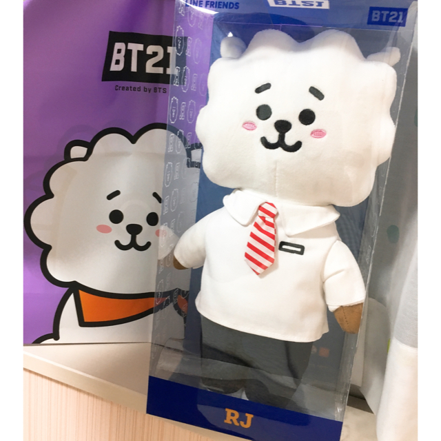 ♡ 公式 BT21× LINE FRIENDS RJ スタンディングドール ♡