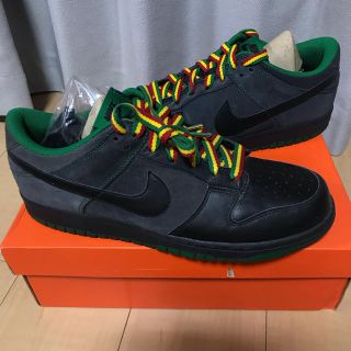 ナイキ(NIKE)のデッドストック　NIKE DUNK LOW CL ブラック　グリーン(スニーカー)