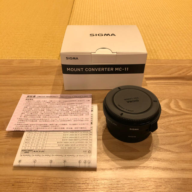 SIGMA MC-11 マウントコンバーター SIGMA MC-11 マウントコンバーター
