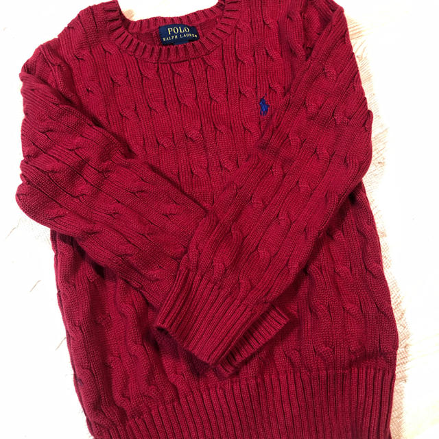 Ralph Lauren(ラルフローレン)のmimiさまラルフローレン  120のニット キッズ/ベビー/マタニティのキッズ服男の子用(90cm~)(ニット)の商品写真