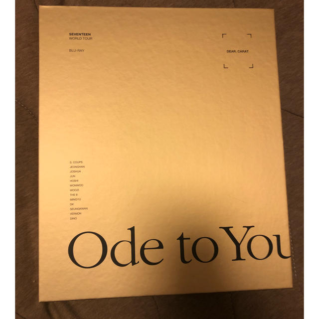 SEVENTEEN セブチ ODE TO YOU Blu-ray