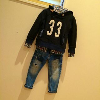 ザラキッズ(ZARA KIDS)のZARA BOYS☆トレーナー&デニム(Tシャツ/カットソー)