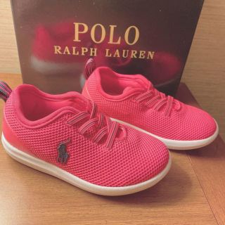 ポロラルフローレン(POLO RALPH LAUREN)のラルフローレン　キッズ　スニーカー　メッシュ(スニーカー)