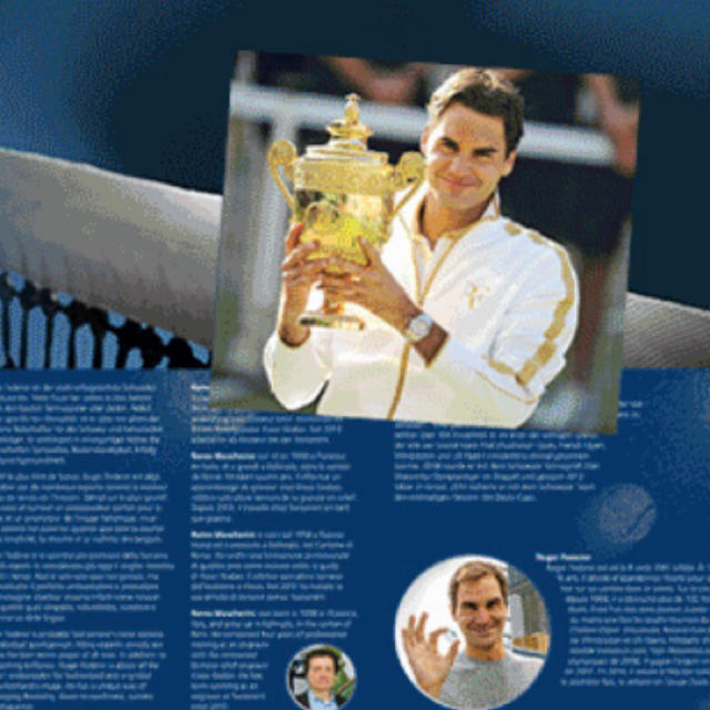 【入手困難】Silver coin Federer/フェデラー コイン 記念銀貨 スポーツ/アウトドアのテニス(その他)の商品写真