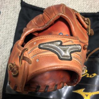 ミズノ(MIZUNO)のミズノプロ　硬式グローブ　外野用　オーダーメイド(グローブ)