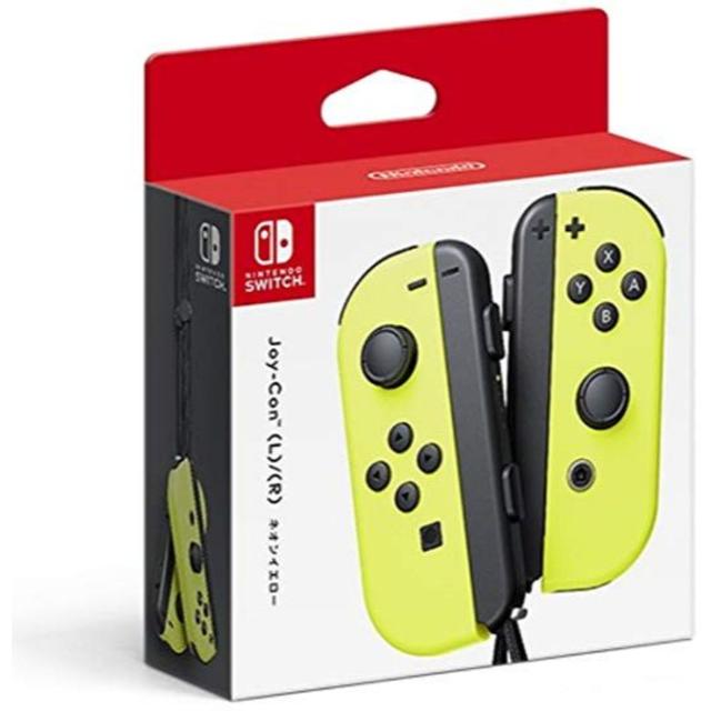 【新品】JOY-CON (L)/(R) ネオンイエロー　ジョイコン左右　スイッチゲームソフト/ゲーム機本体