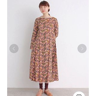 2着！yuni 秋の花ワンピースとひまわりワンピース