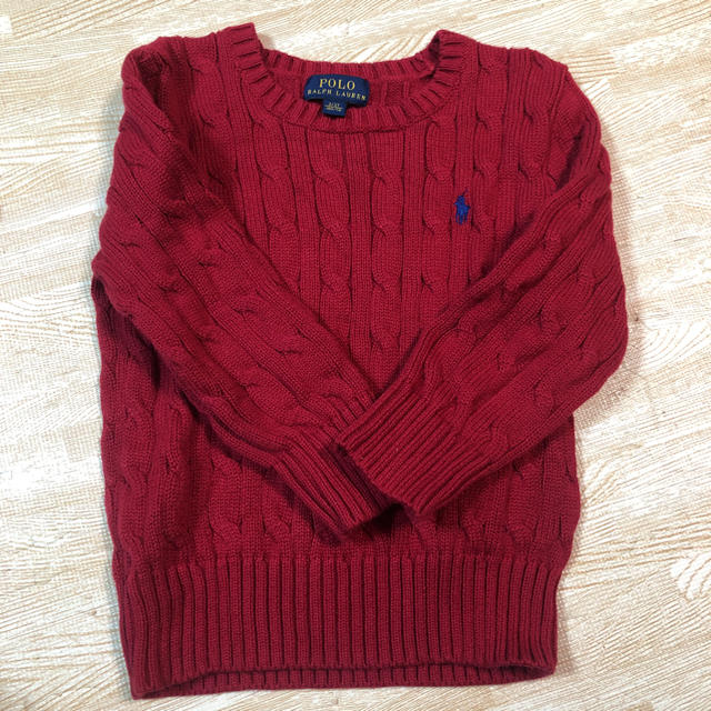 Ralph Lauren(ラルフローレン)のラルフローレン  ニット　100 キッズ/ベビー/マタニティのキッズ服男の子用(90cm~)(ニット)の商品写真