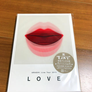 アラシ(嵐)のARASHI　Live　Tour　2013“LOVE” DVD(ミュージック)