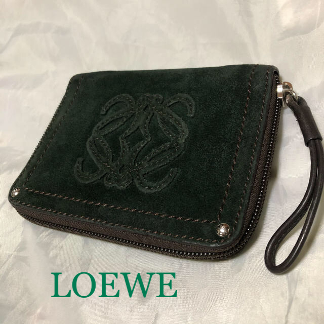 LOEWE ロエベ  カードケース　ラウンドファスナー