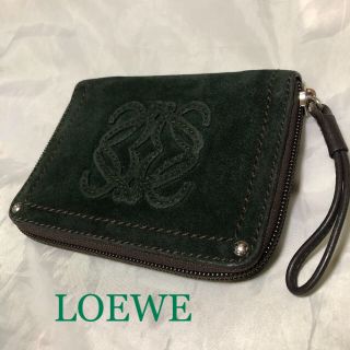 ロエベ(LOEWE)のLOEWE ロエベ  カードケース　ラウンドファスナー(名刺入れ/定期入れ)