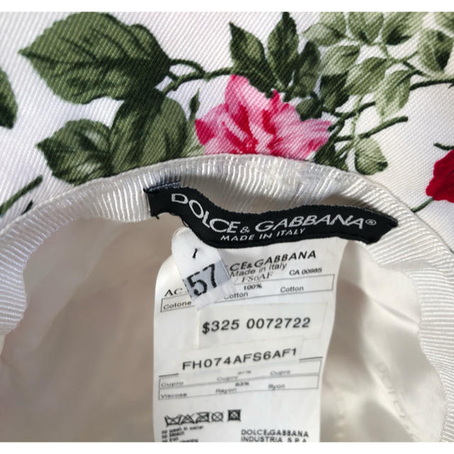 DOLCE&GABBANA(ドルチェアンドガッバーナ)のDOLCE &GABBANA レディース ハット レディースの帽子(ハット)の商品写真