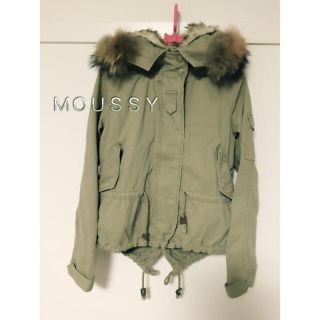 マウジー(moussy)のＭＯＵＳＳＹ♪バンビファー♡モッズコート(モッズコート)