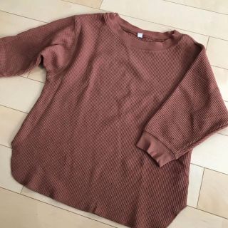 ユニクロ(UNIQLO)のUNIQLO ワッフルT 7分(Tシャツ(長袖/七分))