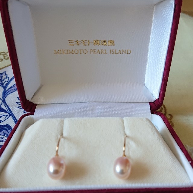 MIKIMOTO(ミキモト)のミキモト 真珠島 パールピアス レディースのアクセサリー(ピアス)の商品写真