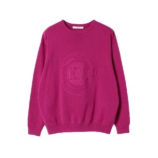 エイミーイストワール(eimy istoire)のエイミーイストワール✨新品タグつきUNISEX EM monogram エンボス(ニット/セーター)